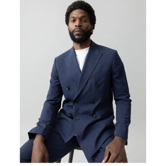 Mos Mosh Gallery - Mos Mosh - Lui dynamic luxe DB | Blazer Jakke Navy