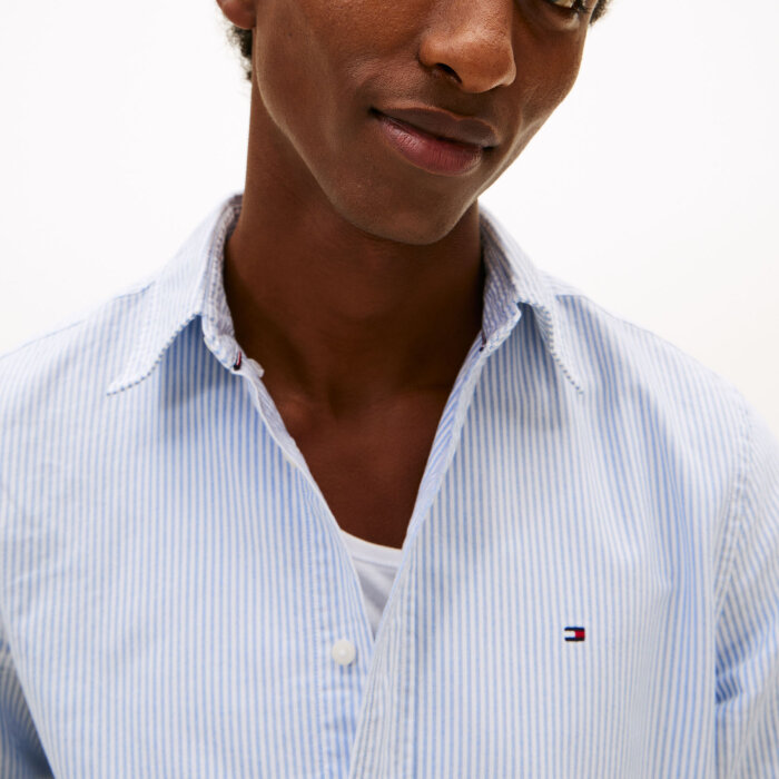 Tommy Hilfiger  - Tommy Hilfiger - Heritage oxford shirt | Skjorte Stripe