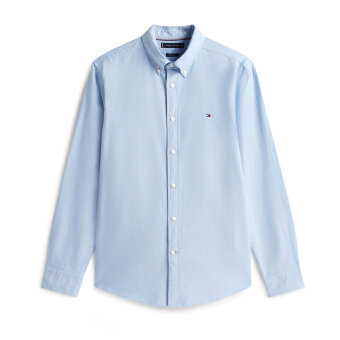 Tommy Hilfiger  - Tommy Hilfiger -  Solid heritage oxford | Skjorte Shirt Blue