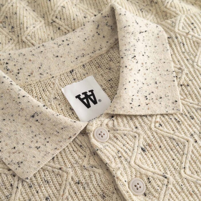 Double A by Wood Wood - Wood Wood - Lamin | Polo T-shirt Moonstruck