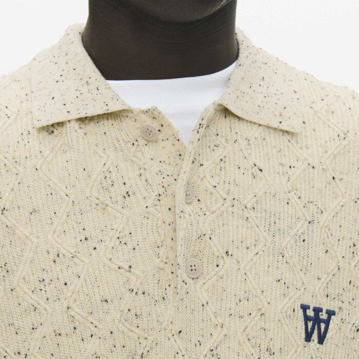 Double A by Wood Wood - Wood Wood - Lamin | Polo T-shirt Moonstruck