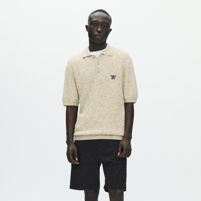 Double A by Wood Wood - Wood Wood - Lamin | Polo T-shirt Moonstruck