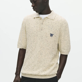Double A by Wood Wood - Wood Wood - Lamin | Polo T-shirt Moonstruck