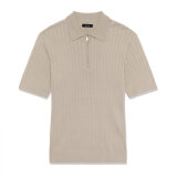 Matinique - Matinique - Polo knit | Polo t-shirt Plaza Taupe