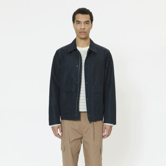 Matinique - Matinique - Nomo heritage jacket | Vindjakke Dark Navy