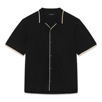 Matinique - Matinique - Polomin knit | Polo T-shirt Black