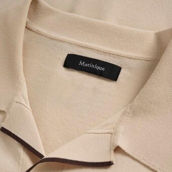 Matinique - Matinique - Polomin knit | Polo T-shirt Fog