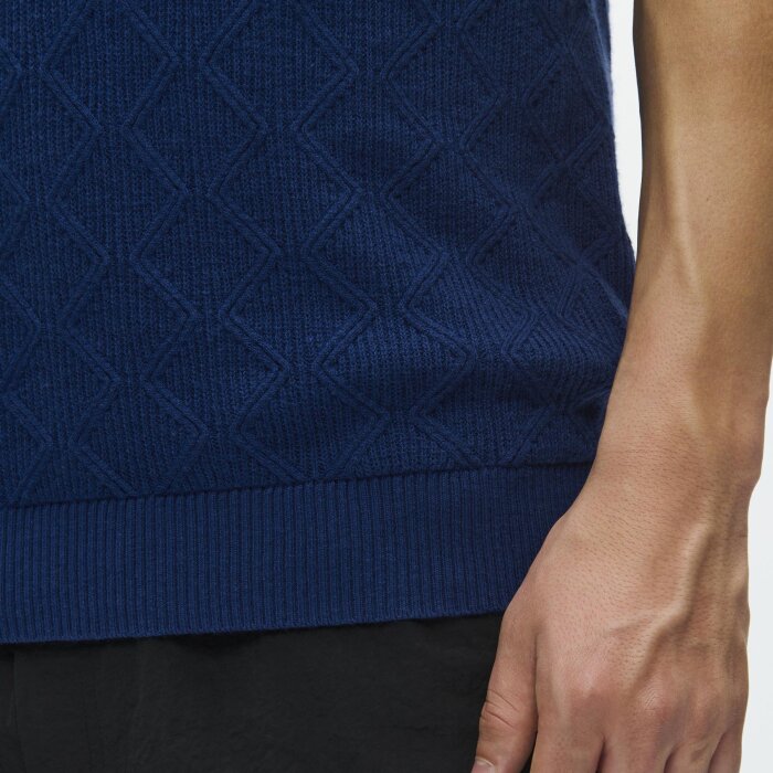 Double A by Wood Wood - Wood Wood - Lamin | Polo T-shirt Navy Peony