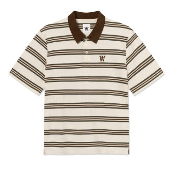 Double A by Wood Wood - Wood Wood - Colton | Polo T-shirt Desert Palm
