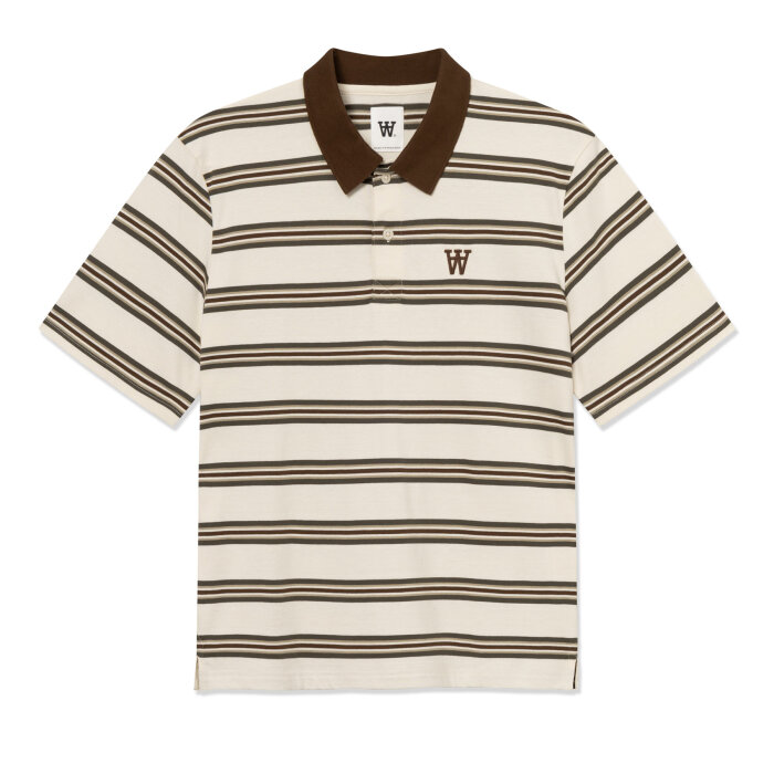 Double A by Wood Wood - Wood Wood - Colton | Polo T-shirt Desert Palm