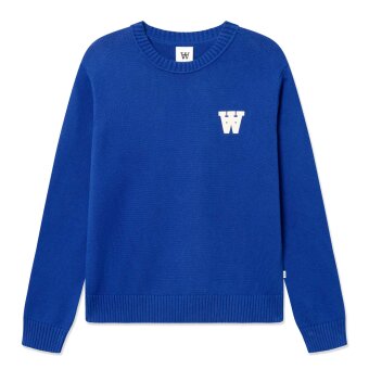 Double A by Wood Wood - Wood Wood - Tay sweater | Strik Navy Peony