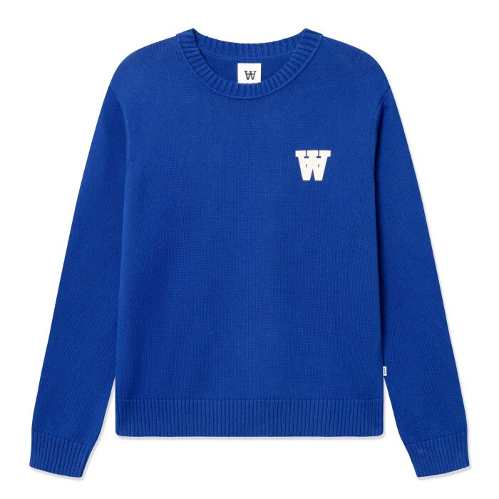 Double A by Wood Wood - Wood Wood - Tay sweater | Strik Navy Peony