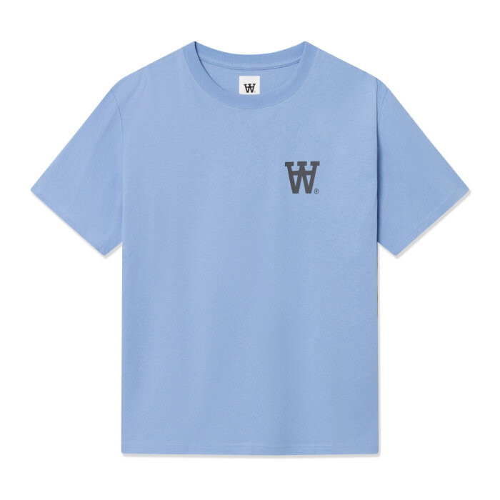 Double A by Wood Wood - Wood Wood - Liam AA chest tee | T-shirt Azurine