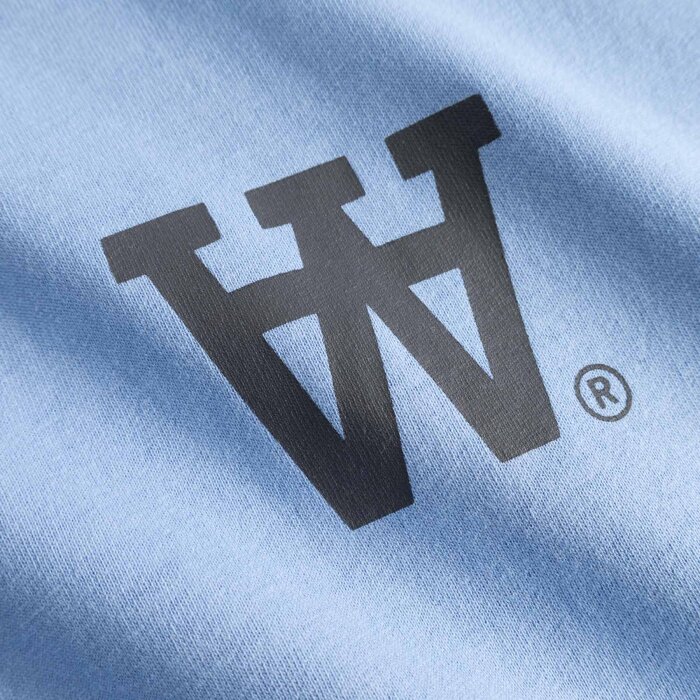 Double A by Wood Wood - Wood Wood - Liam AA chest tee | T-shirt Azurine