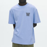 Double A by Wood Wood - Wood Wood - Liam AA chest tee | T-shirt Azurine