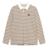 Double A by Wood Wood - Wood Wood - Landon | Polo T-shirt Desert Palm Double A by Wood Wood - Wood Wood - Landon | Polo T-shirt Desert Palm