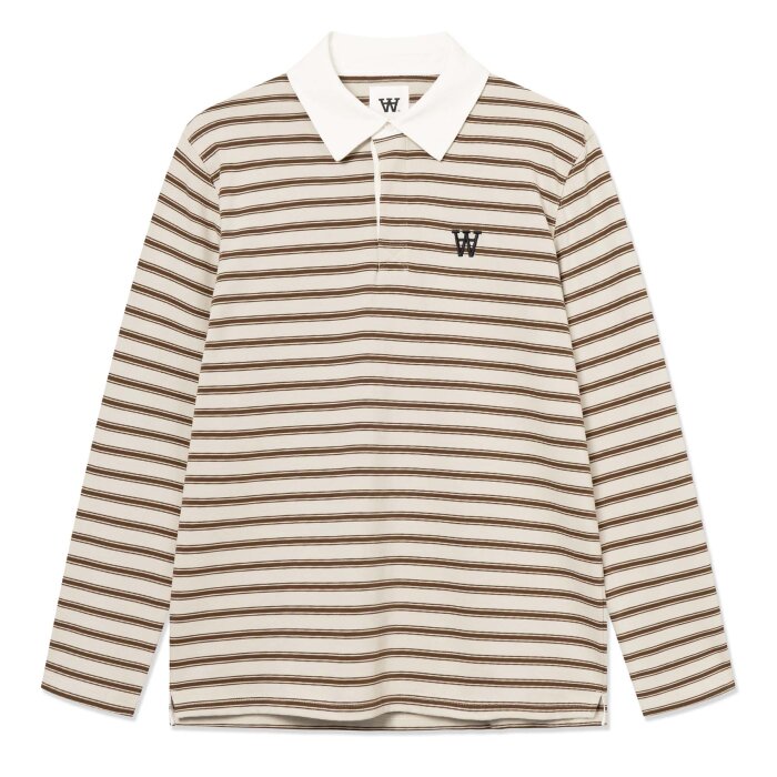 Double A by Wood Wood - Wood Wood - Landon | Polo T-shirt Desert Palm