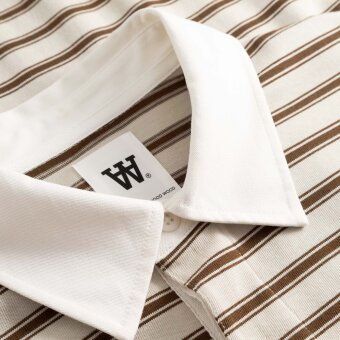 Double A by Wood Wood - Wood Wood - Landon | Polo T-shirt Desert Palm