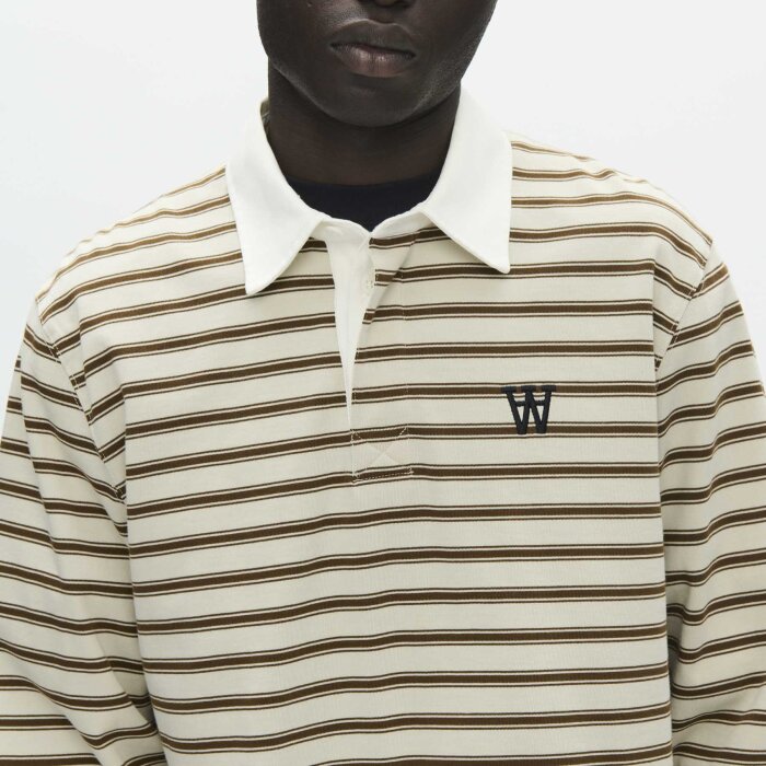 Double A by Wood Wood - Wood Wood - Landon | Polo T-shirt Desert Palm