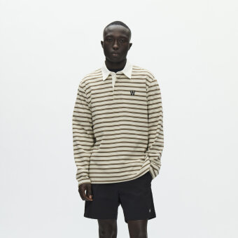 Double A by Wood Wood - Wood Wood - Landon | Polo T-shirt Desert Palm