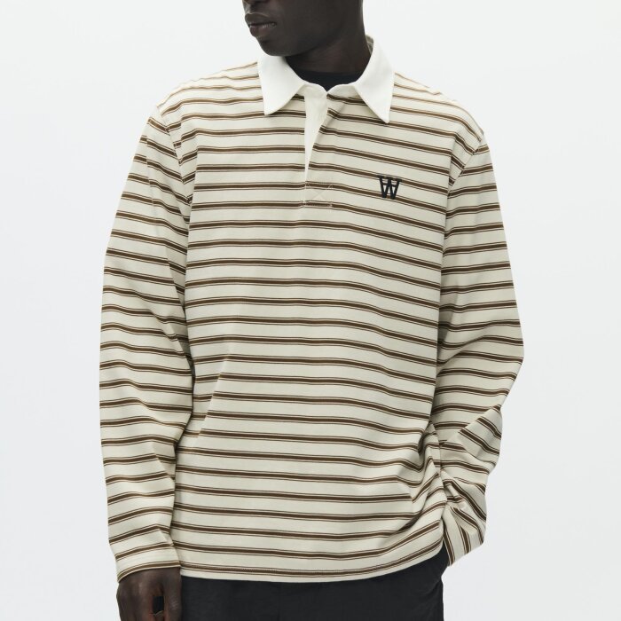 Double A by Wood Wood - Wood Wood - Landon | Polo T-shirt Desert Palm