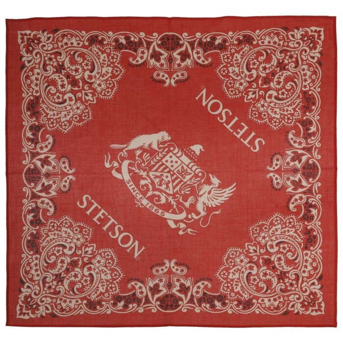 STETSON - Stetson - Bandana coffee | Red