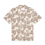 LES DEUX - Les Deux - Lesley flower shirt | K/Æ Skjorte Ivory