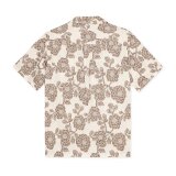LES DEUX - Les Deux - Lesley flower shirt | K/Æ Skjorte Ivory