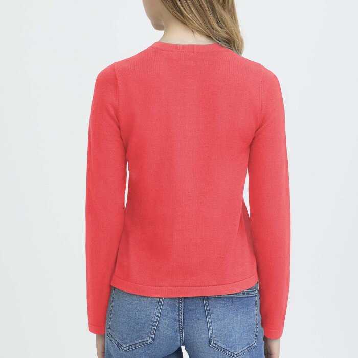 ICHI ( Dame ) - ICHI - IHLULS O-NECK CA | CARDIGAN TEABERRY