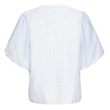 ICHI ( Dame ) - ICHI - IHHETTA SH | SKJORTE POWDER BLUE CHECK