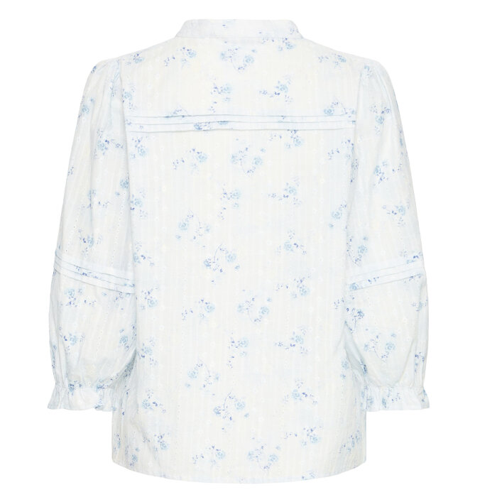 Pulz Jeans ( Dame )  - PULZ - PZBELLAROSE BLOUSE | SKJORTE COASTAL FJORD