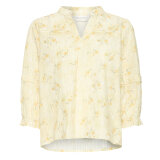 Pulz Jeans ( Dame )  - PULZ - PZBELLAROSE BLOUSE | SKJORTE OCHRE