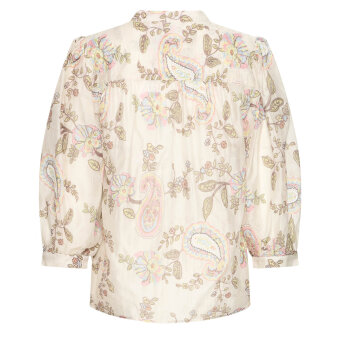 Pulz Jeans ( Dame )  - PULZ - PZBECKETT BLOUSE | SKJORTE CLOUD DANCER