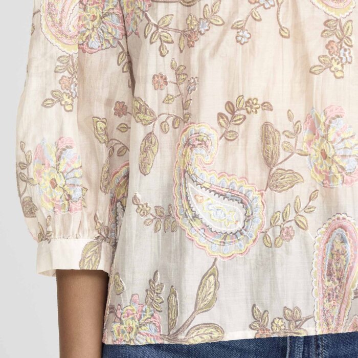 Pulz Jeans ( Dame )  - PULZ - PZBECKETT BLOUSE | SKJORTE CLOUD DANCER