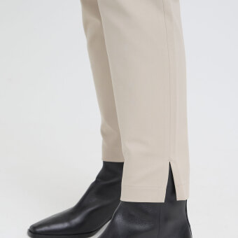 Pulz Jeans ( Dame )  - PULZ - PZBINDY HW PANT ANKL | BUKSER PURE CASHMERE 