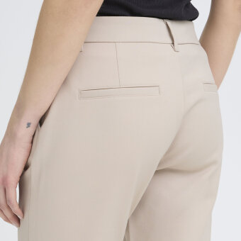 Pulz Jeans ( Dame )  - PULZ - PZBINDY HW PANT ANKL | BUKSER PURE CASHMERE 