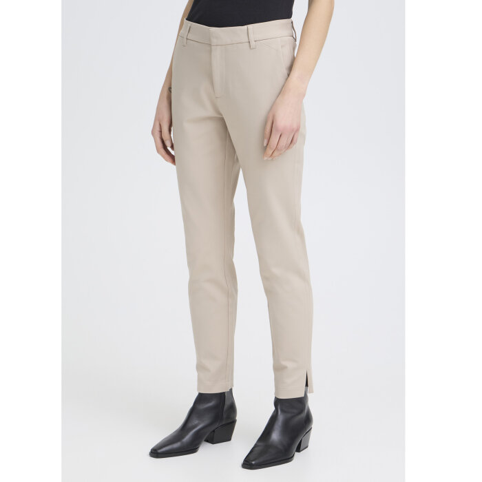 Pulz Jeans ( Dame )  - PULZ - PZBINDY HW PANT ANKL | BUKSER PURE CASHMERE 