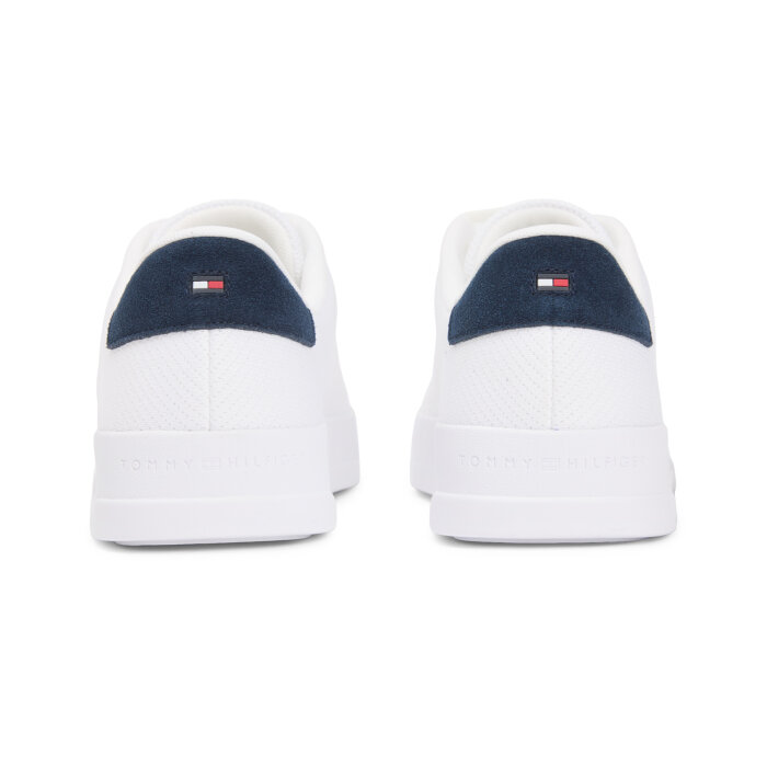 Tommy Hilfiger  - Tommy Hilfiger - Court knit trainers | Sneakers White