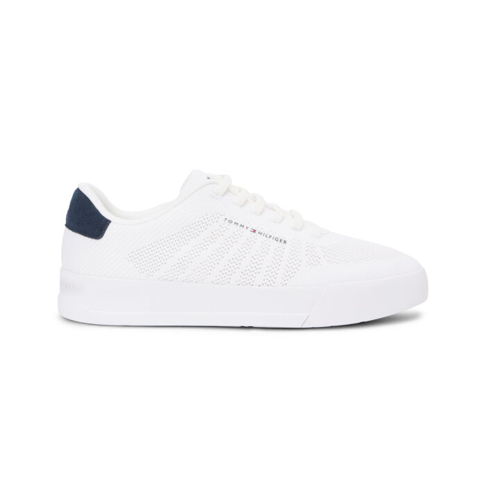 Tommy Hilfiger  - Tommy Hilfiger - Court knit trainers | Sneakers White