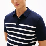Tommy Hilfiger  - Tommy Hilfiger - Cotton knitted | Polo T-shirt Desert Sky