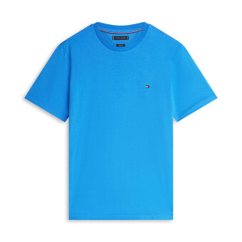 Tommy Hilfiger  - Tommy Hilfiger - Seasonal solid tee | T-shirt Blue Orbit