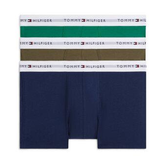 Tommy Hilfiger  - Tommy Hilfiger - TH 3-pack trunk | Tights Army