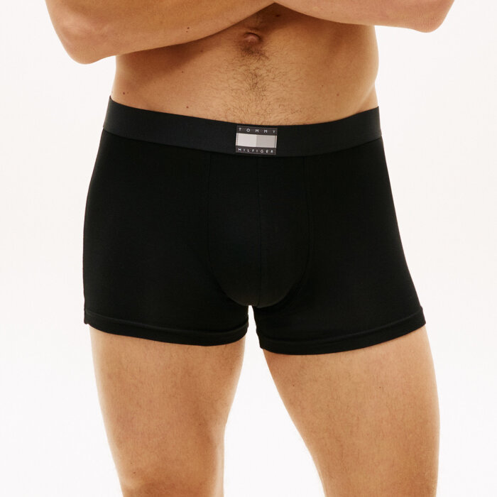 Tommy Hilfiger  - Tommy Hilfihger - TH 3-pack trunk | Tights Black