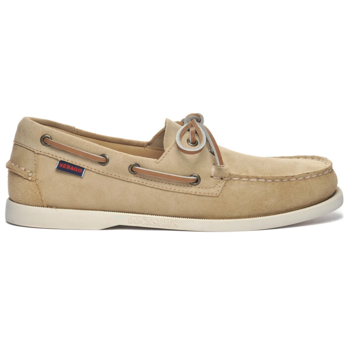 Sebago - Sebago - Docksides Portland sailor shoes | Sejlersko Beige Camel