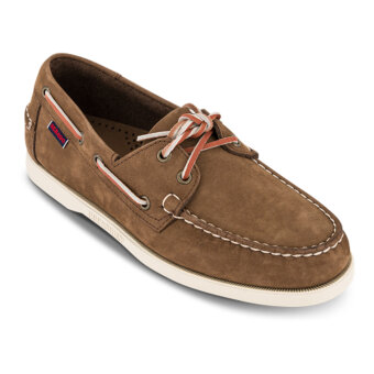 Sebago - Sebago - Docksides Portland nubuck shoes | Sejlersko Dark Brown Sebago - Sebago - Docksides Portland nubuck shoes | Sejlersko Dark Brown
