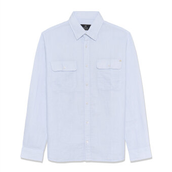 Matinique - Matinique - Christaldo shirt | Skjorte Chambray Blue