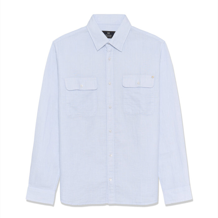 Matinique - Matinique - Christaldo shirt | Skjorte Chambray Blue