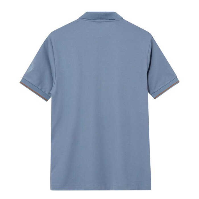 Mos Mosh Gallery - Mos Mosh - Harvey | Polo T-shirt Flint Stone