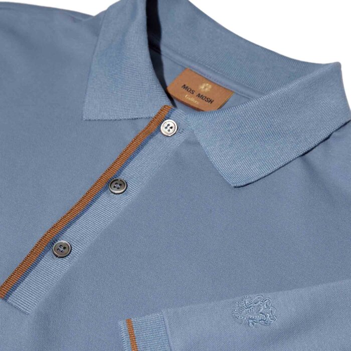 Mos Mosh Gallery - Mos Mosh - Harvey | Polo T-shirt Flint Stone