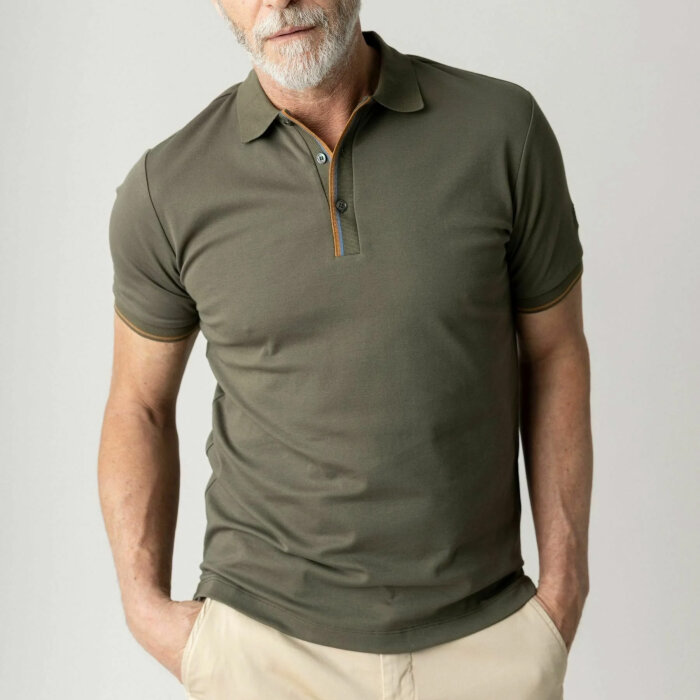 Mos Mosh Gallery - Mos Mosh - Harvey | Polo T-shirt Grape Leaf 